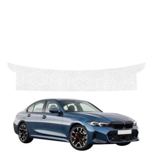 Balta techninė apsauginė danga bagažinės slenksčiui BMW 3 Sedan (2025-2026) GRIZZ HeavyDuty White