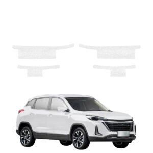 Komplektas 4w1 Balta techninė apsauginė danga slenksčiams BAIC BEIJING 3 (2023-2026) GRIZZ HeavyDuty White