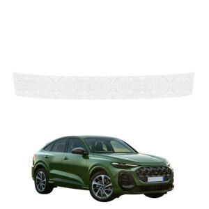Balta techninė apsauginė danga bagažinės slenksčiui Audi Q5 Sportback (2025-2026) GRIZZ HeavyDuty White