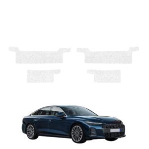 Komplektas 4w1 Balta techninė apsauginė danga slenksčiams Audi A6 C9 Limousine (2025-2026) GRIZZ HeavyDuty White