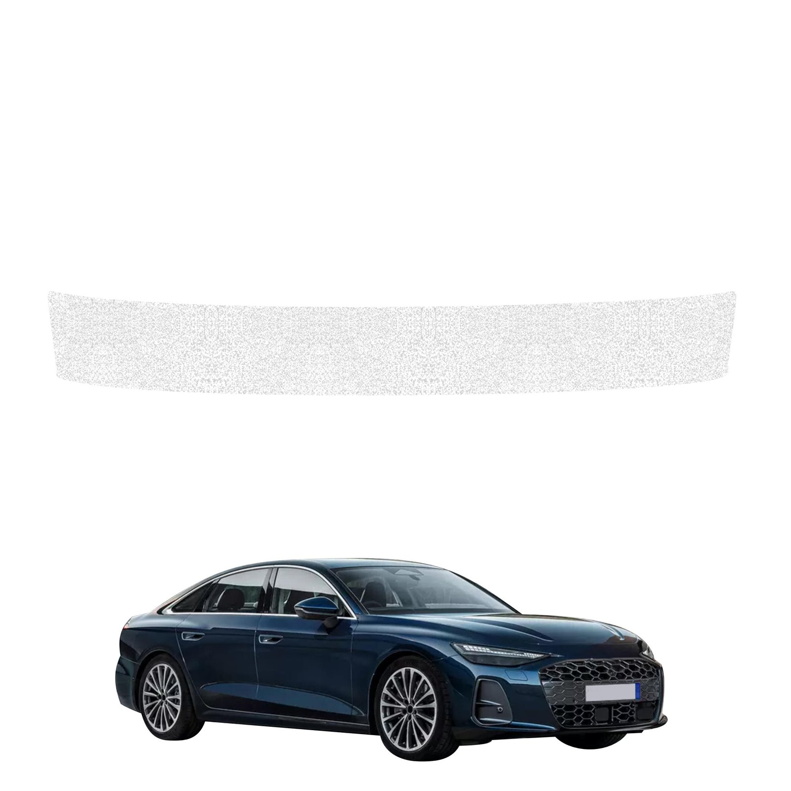Balta techninė apsauginė danga bagažinės slenksčiui Audi A6 C9 Limousine (2025-2026) GRIZZ HeavyDuty White