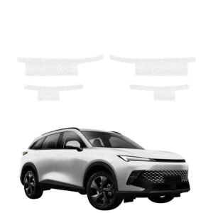 Komplektas 4w1 Balta techninė apsauginė danga slenksčiams BAIC BEIJING 5 (2023-2026) GRIZZ HeavyDuty White