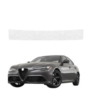 Balta techninė apsauginė danga bagažinės slenksčiui Alfa Romeo Giulia (2023-2026) GRIZZ HeavyDuty White
