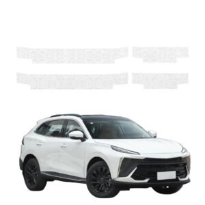 Komplektas 4w1 Balta techninė apsauginė danga slenksčiams Forthing T5 Evo (2024-2026) GRIZZ HeavyDuty White