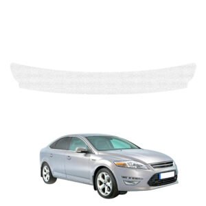 Balta techninė apsauginė danga bagažinės slenksčiui Ford Mondeo Mk4 Sedan (2007-2014) GRIZZ HeavyDuty White