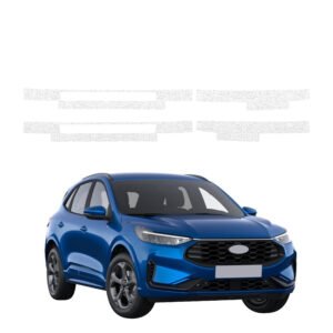 Komplektas 4w1 Balta techninė apsauginė danga slenksčiams Ford Kuga ST-Line X Facelift (2024-2026) GRIZZ HeavyDuty White