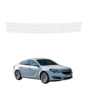 Balta techninė apsauginė danga bagažinės slenksčiui Opel Insignia A Sedan Facelifting (2013-2017) GRIZZ HeavyDuty White