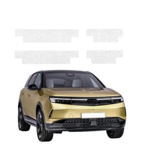 Komplektas 4w1 Balta techninė apsauginė danga slenksčiams Opel Grandland (2025-2026) GRIZZ HeavyDuty White