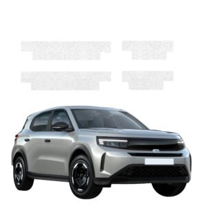 Komplektas 4w1 Balta techninė apsauginė danga slenksčiams Opel Frontera (2024-2026) GRIZZ HeavyDuty White