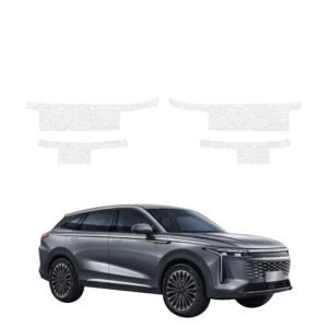 Komplektas 4w1 Balta techninė apsauginė danga slenksčiams OMODA 9 Super Hybrid (2025-2026) GRIZZ HeavyDuty White