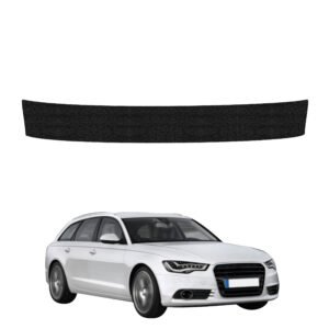 Juoda techninė apsauginė danga bagažinės slenksčiui Audi A6 C7 Avant (2011-2014) GRIZZ HeavyDuty Black