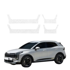 Komplektas 4w1 Balta techninė apsauginė danga slenksčiams Kia Sportage 5 Facelift (2025-2026) GRIZZ HeavyDuty White