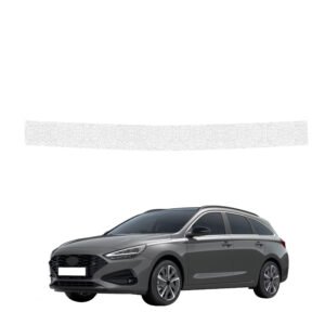 Balta techninė apsauginė danga bagažinės slenksčiui Hyundai i30 Wagon (2020-2026) GRIZZ HeavyDuty White