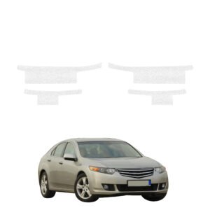 Komplektas 4w1 Balta techninė apsauginė danga slenksčiams Honda Accord Sedan 5D (2021-2026) GRIZZ HeavyDuty White