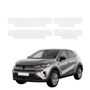 Komplektas 4w1 Balta techninė apsauginė danga visiems slenksčiams Renault Symbioz (2024-2026) GRIZZ HeavyDuty White