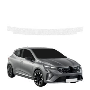Balta techninė apsauginė danga bagažinės slenksčiui Renault Clio (2023-2024) GRIZZ HeavyDuty White
