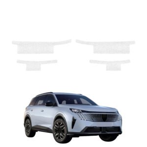 Komplektas 4w1 Balta techninė apsauginė danga slenksčiams Peugeot 5008 (2025-2026) GRIZZ HeavyDuty White