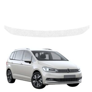 Balta techninė apsauginė danga bagažinės slenksčiui Volkswagen Touran (2024-2026) GRIZZ HeavyDuty White