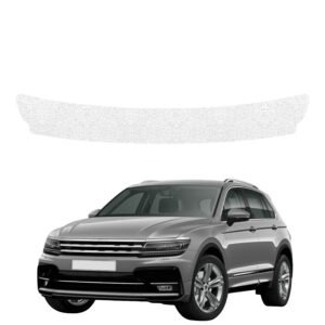Balta techninė apsauginė danga bagažinės slenksčiui Volkswagen Tiguan 2 (2016-2020) GRIZZ HeavyDuty White