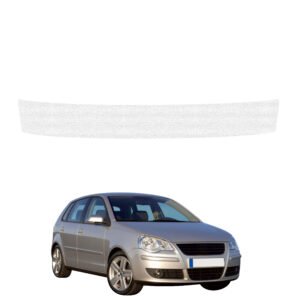 Balta techninė apsauginė danga bagažinės slenksčiui Volkswagen Polo hečbekas 5D (2001-2009) GRIZZ HeavyDuty White