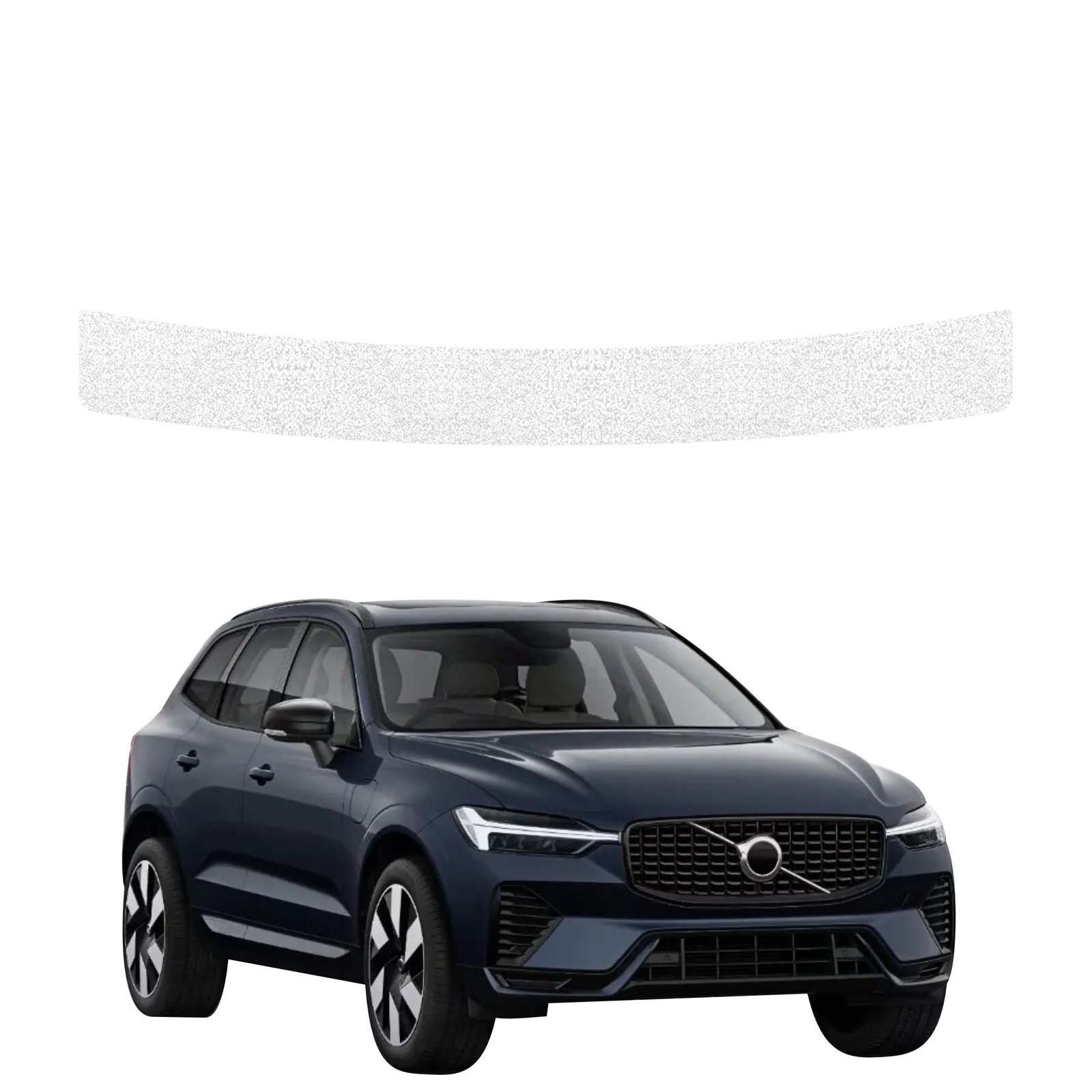 Balta techninė apsauginė danga bagažinės slenksčiui Volvo XC60 2 (2022-2026) GRIZZ HeavyDuty White