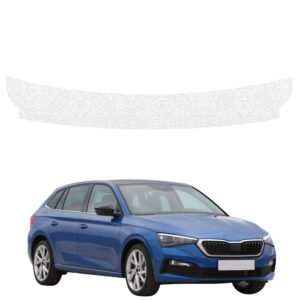 Balta techninė apsauginė danga bagažinės slenksčiui Skoda Scala (2019-2023) GRIZZ HeavyDuty White