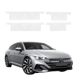 Komplektas 4w1 Balta techninė apsauginė danga slenksčiams Volkswagen Arteon (2024-2025) GRIZZ HeavyDuty White