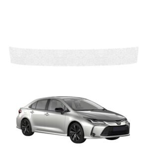 Balta techninė apsauginė danga bagažinės slenksčiui Toyota Corolla Sedan (2022-2026) GRIZZ HeavyDuty White