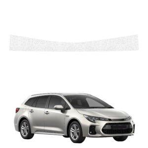 Balta techninė apsauginė danga bagažinės slenksčiui Toyota Corolla universalas Facelift (2022-2026) GRIZZ HeavyDuty White