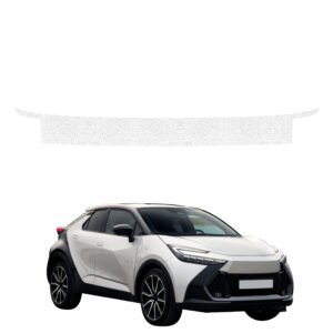 Balta techninė apsauginė danga bagažinės slenksčiui Toyota C-HR (2023-2026) GRIZZ HeavyDuty White