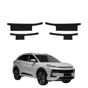 Komplektas 4w1 Juoda techninė apsauginė danga slenksčiams JAC JS6 (2026) GRIZZ HeavyDuty Black