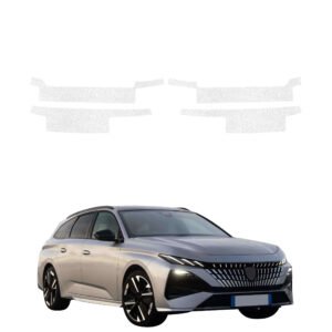 Komplektas 4w1 Bespalvė techninė apsauginė danga slenksčiams Peugeot 308 SW (2026) GRIZZ HeavyDuty Clear