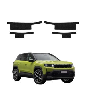 Komplektas 4w1 Juoda techninė apsauginė danga slenksčiams Jeep Compass (2025-2026) GRIZZ HeavyDuty Black