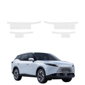 Komplektas 4w1 Balta techninė apsauginė danga slenksčiams OMODA 7 (2025-2026) GRIZZ HeavyDuty White