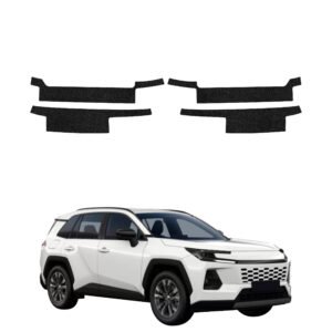 Komplektas 4w1 Juoda techninė apsauginė danga slenksčiams Toyota RAV4 (2026) GRIZZ HeavyDuty Black