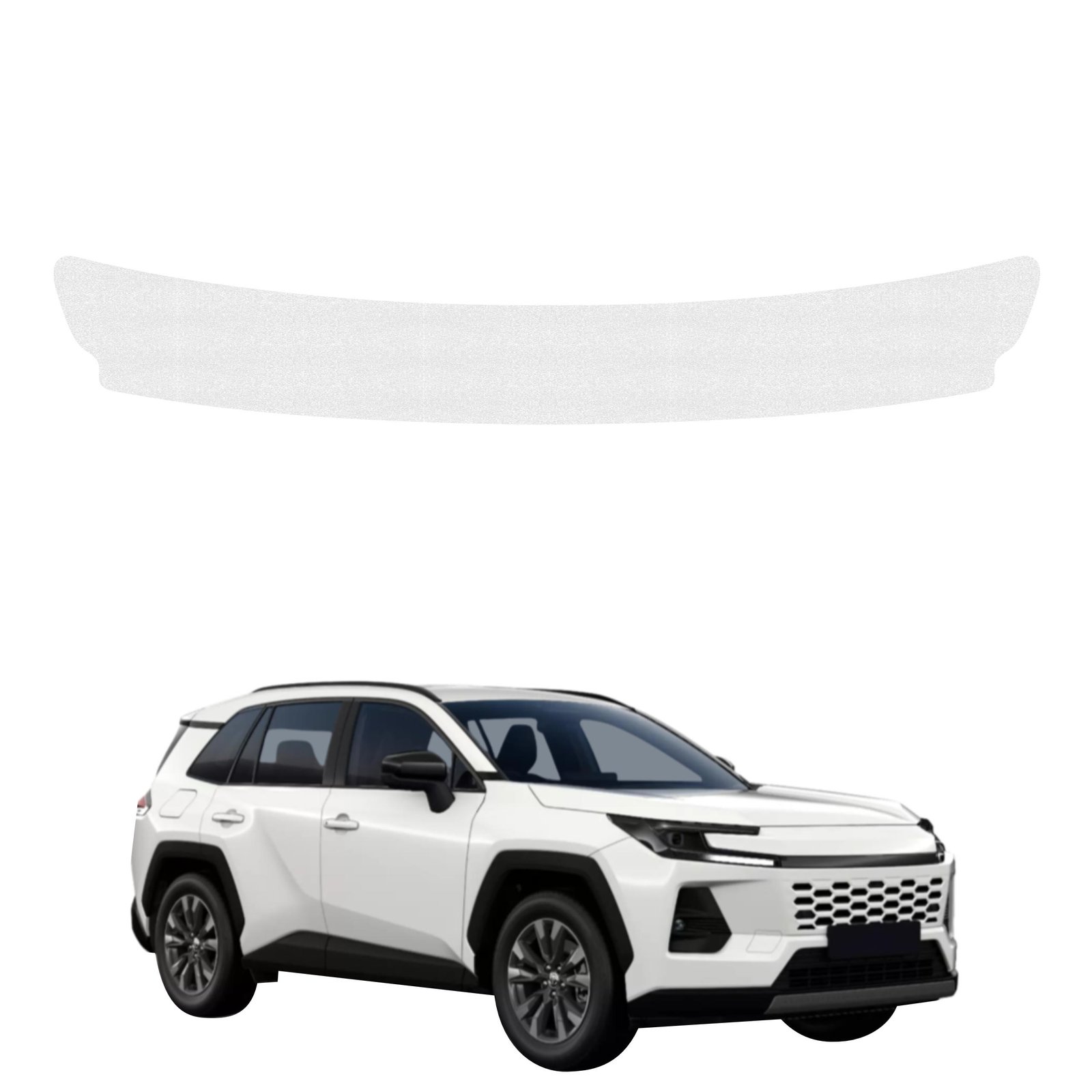 Bespalvė techninė apsauginė danga bagažinės slenksčiui Toyota RAV4 (2026) GRIZZ HeavyDuty Clear