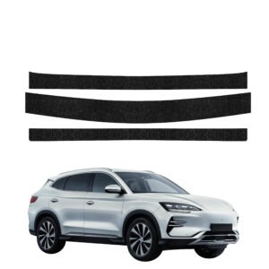 Komplektas 3w1 Juoda techninė apsauginė danga bagažinės slenksčiui BYD Seal U (2024-2026) GRIZZ HeavyDuty Black