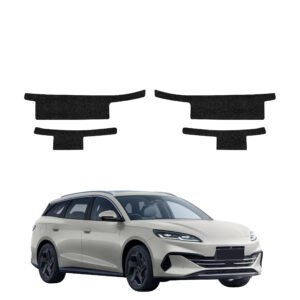 Komplektas 4w1 Juoda techninė apsauginė danga slenksčiams BYD Seal 06 Dm-i Touring (2025-2026) GRIZZ HeavyDuty Black