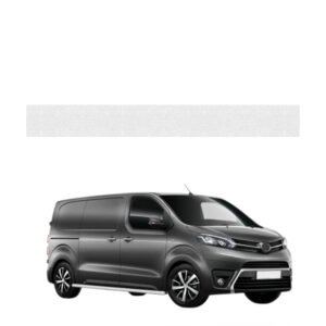 Bespalvė techninė apsauginė danga kairiajam krovininių durų slenksčiui Toyota Proace (2024-2026) GRIZZ HeavyDuty Clear