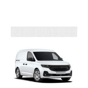 Bespalvė techninė apsauginė danga kairiajam krovininių durų slenksčiui Ford Transit Connect (2022-2026) GRIZZ HeavyDuty Clear