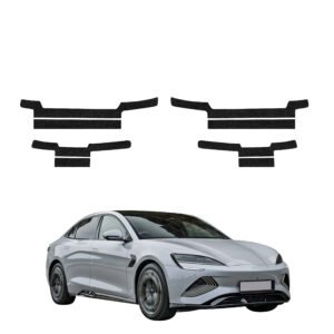Komplektas 8w1 Juoda techninė apsauginė danga slenksčiams BYD Seal (2026) GRIZZ HeavyDuty Black