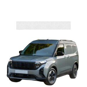Bespalvė techninė apsauginė danga dešiniajam krovininių durų slenksčiui Ford Transit Courier (2024-2026) GRIZZ HeavyDuty Clear