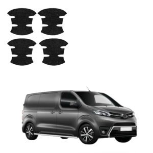 Komplektas 4w1 Juoda techninė apsauginė danga pod klamki Toyota Proace (2024-2026) GRIZZ HeavyDuty Black