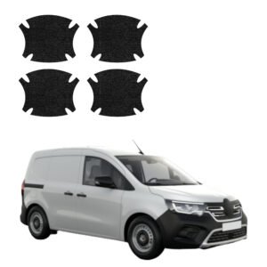 Komplektas 4w1 Juoda techninė apsauginė danga pod klamki Renault Kangoo Van (2021-2026) GRIZZ HeavyDuty Black