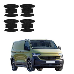 Komplektas 4w1 Juoda techninė apsauginė danga pod klamki Volkswagen Transporter (2024-2026) GRIZZ HeavyDuty Black