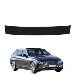 Juoda techninė apsauginė danga bagažinės slenksčiui BMW 3 F31 universalas Pre-LCI (2011-2015) GRIZZ HeavyDuty Black