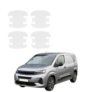 Komplektas 4w1 Bespalvė techninė apsauginė danga pod klamki Opel Combo Cargo (2018-2026) GRIZZ HeavyDuty Clear