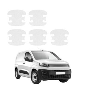 Komplektas 5w1 Bespalvė techninė apsauginė danga pod klamki Citroen Berlingo VAN (2018-2026) GRIZZ HeavyDuty Clear