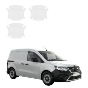 Komplektas 3w1 Bespalvė techninė apsauginė danga pod klamki Renault Kangoo Van (2021-2026) GRIZZ HeavyDuty Clear