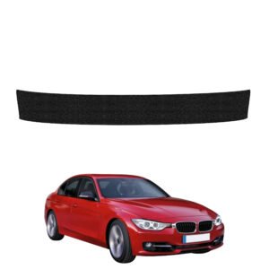 Juoda techninė apsauginė danga bagažinės slenksčiui BMW 3 F30 Sedan Pre-LCI (2011-2015) GRIZZ HeavyDuty Black